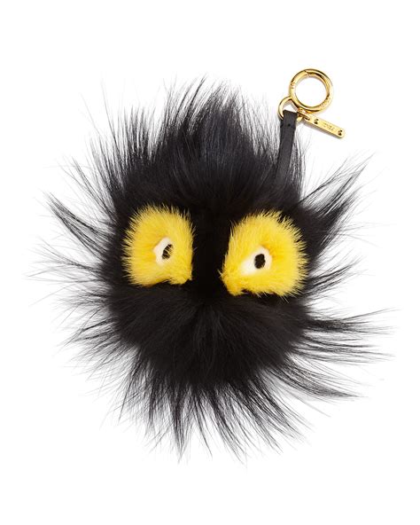 fendi bag charm|Fendi monster bag charm.